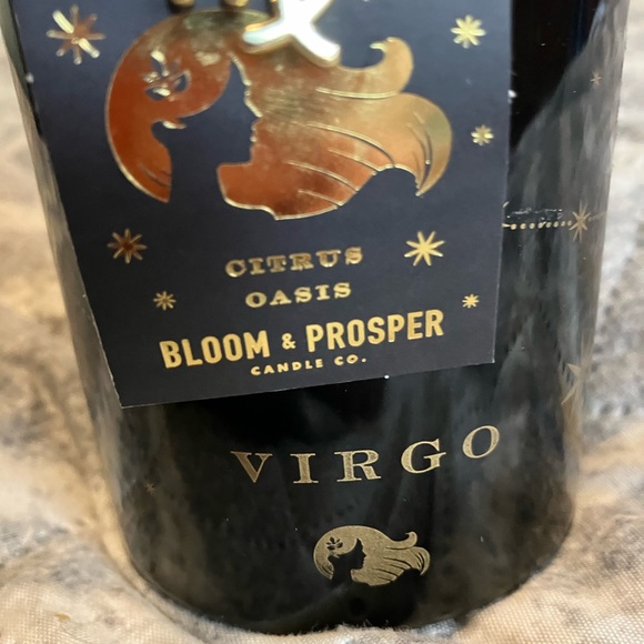 NWT Bloom and Prosper Virgo Zodiac Candle - Picture 8 of 10